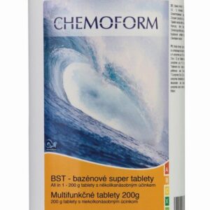 BST - Bazénové super tablety maxi 200g (1 kg)