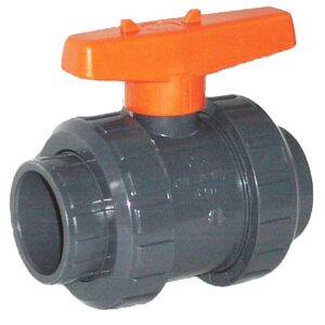 Kulový kohout PVC 50 mm Praher S6 lepení/lepení