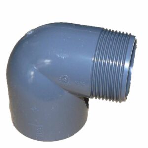 Koleno 90° L/Z vnější d50 mm x 1 1/2" PVC