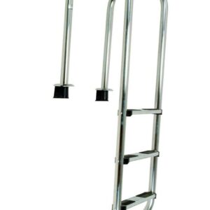 Žebřík nerezový úzký 3-stupně